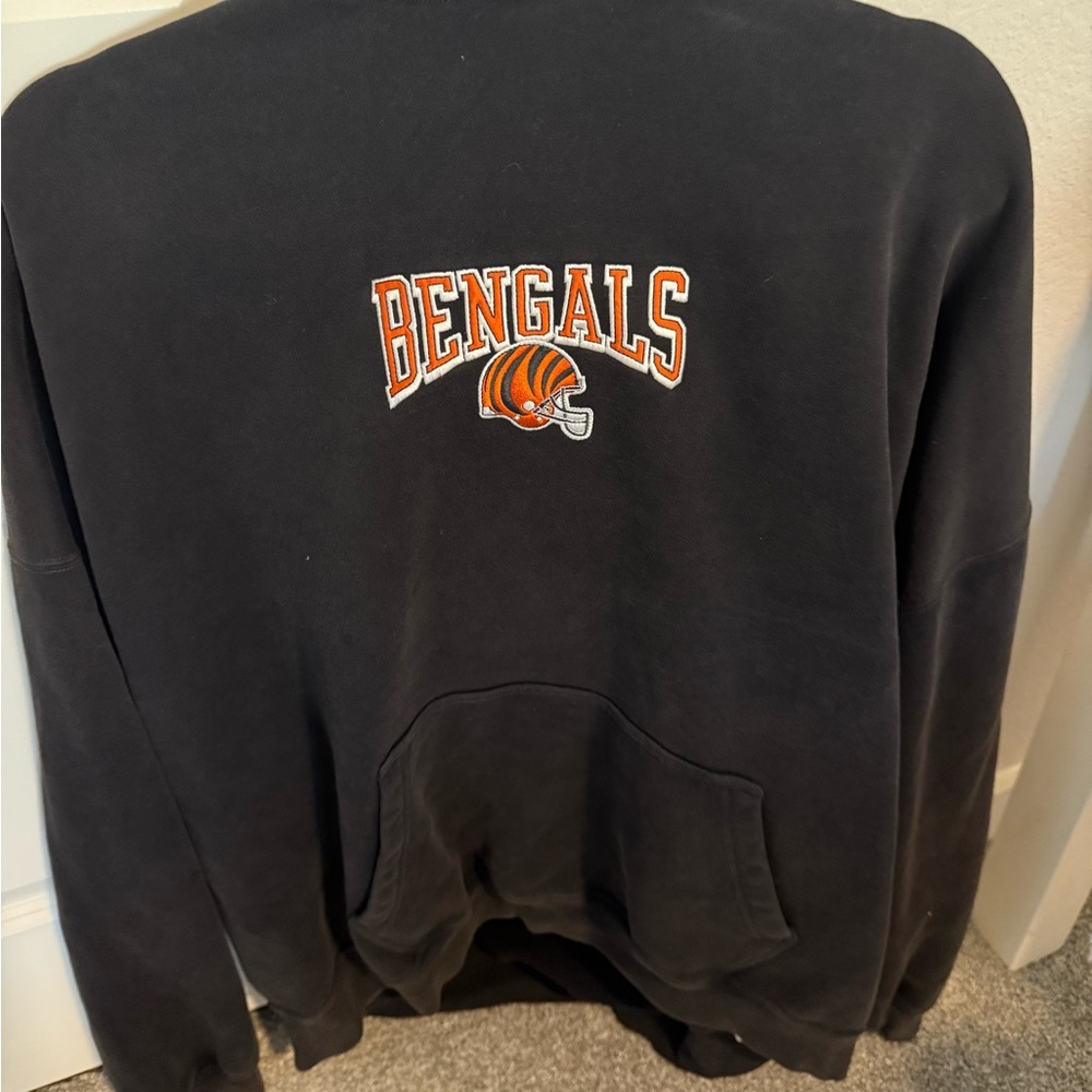 ABERCROMBIE Bengals Black Sweatshirt